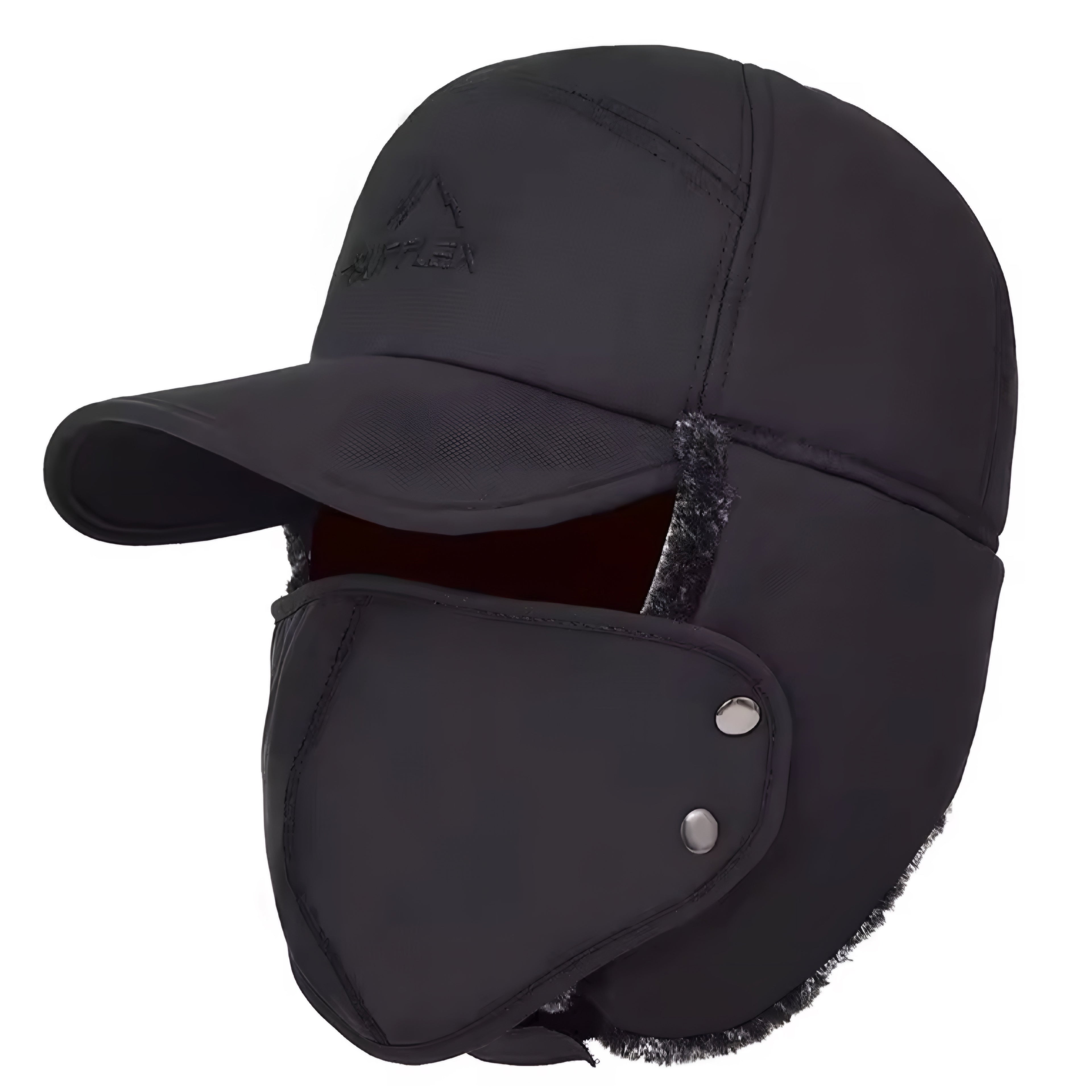 Thick Winter Warm Hat – Faux Fur Bomber Hat with Ear Flaps