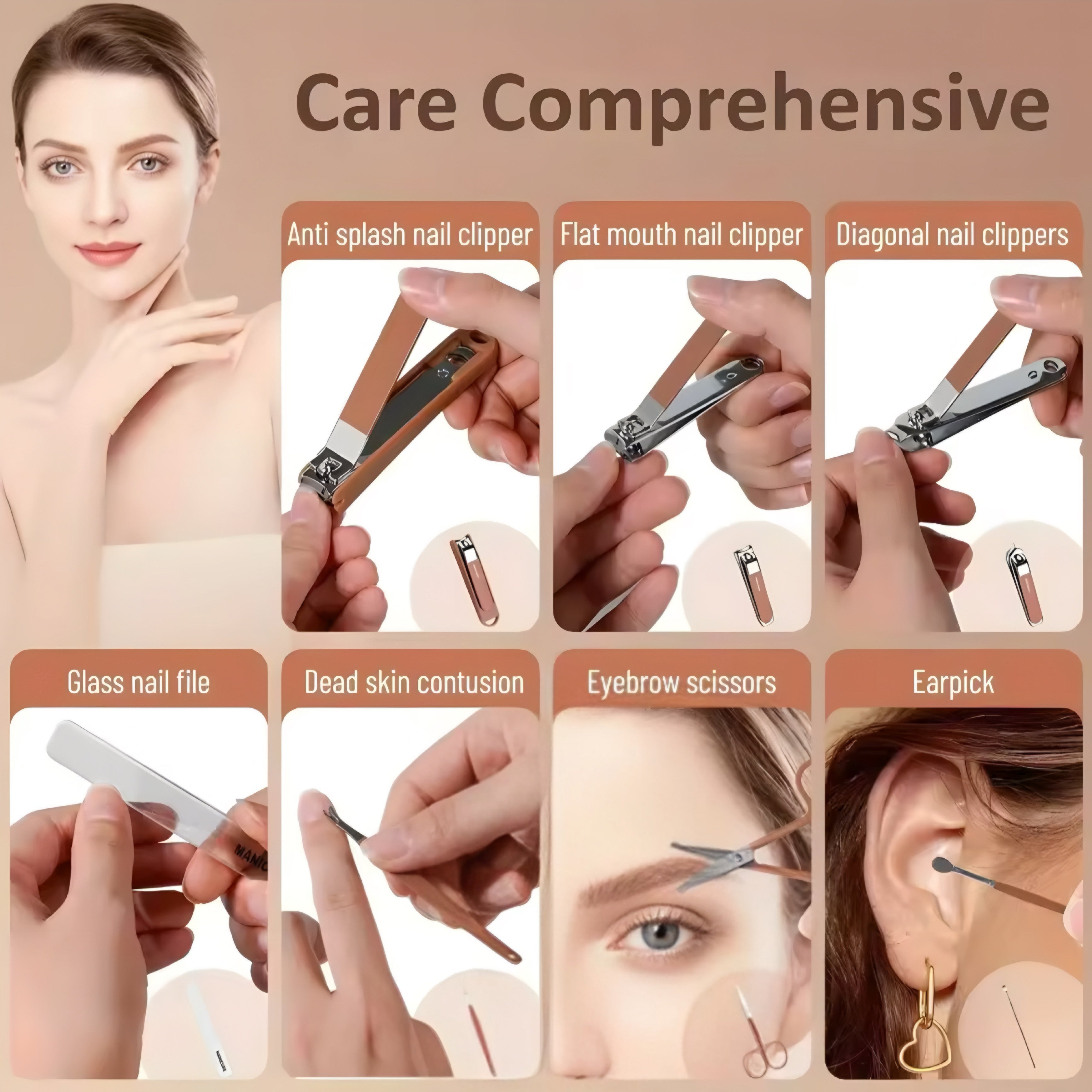 Manicure Kit – Premium Stainless Steel Nail Care Set